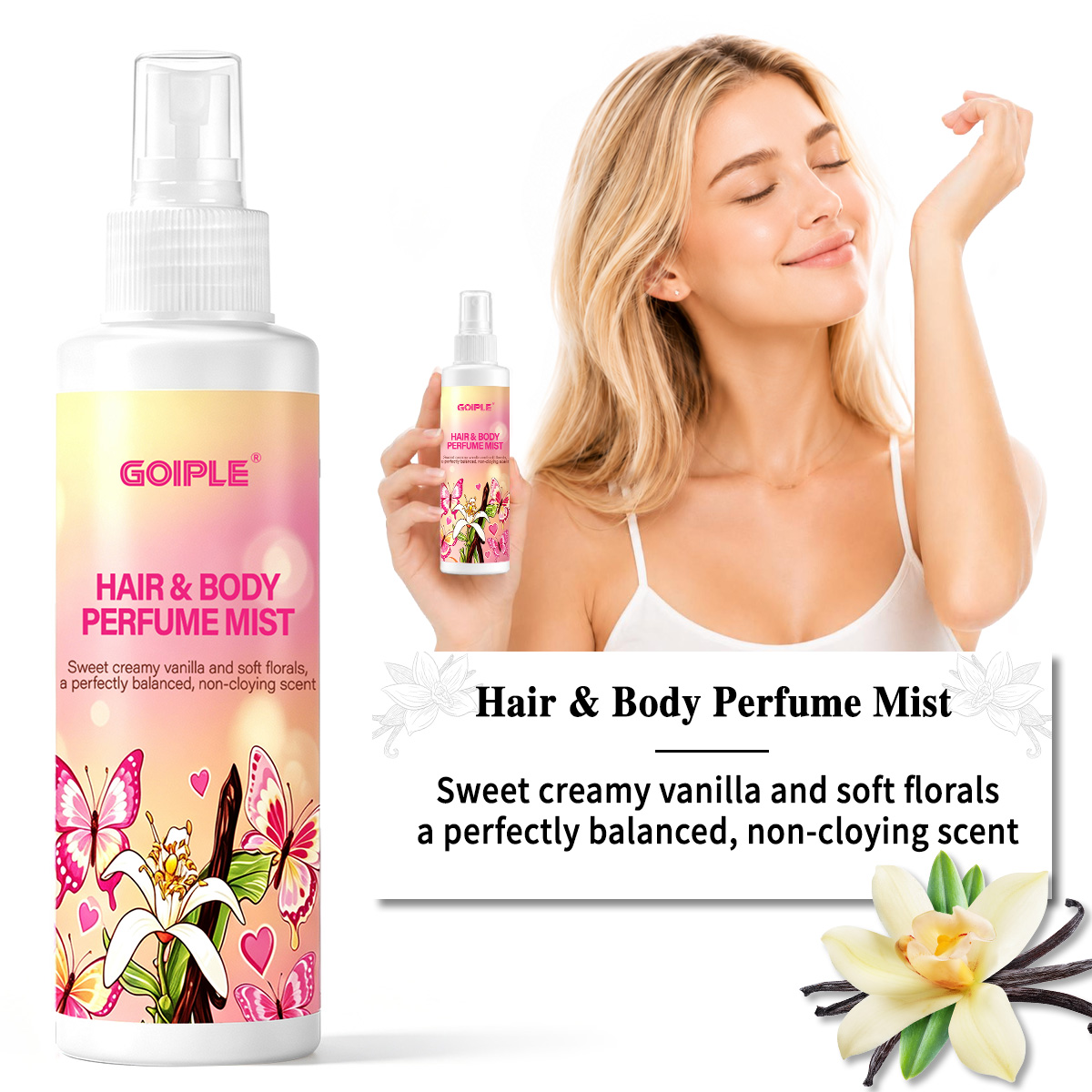 Fragrance Perfume For Hair - Bruma Perfumada para Cabello y Cuerpo,
