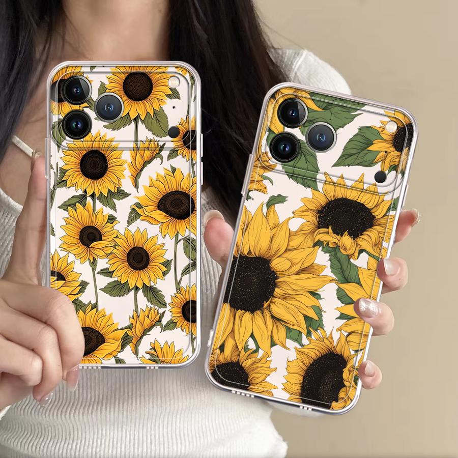 Perfume Pure Xs - Funda con Diseño de Girasoles para
