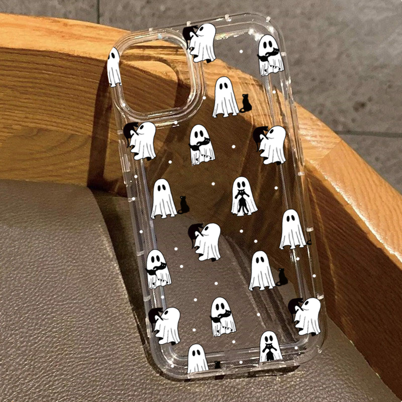 Perfume Pure Xs - Funda transparente con estampado de fantasma