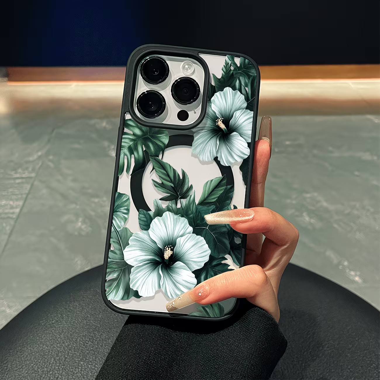 Perfume Pure Xs - Funda para Teléfono con Estampado Floral