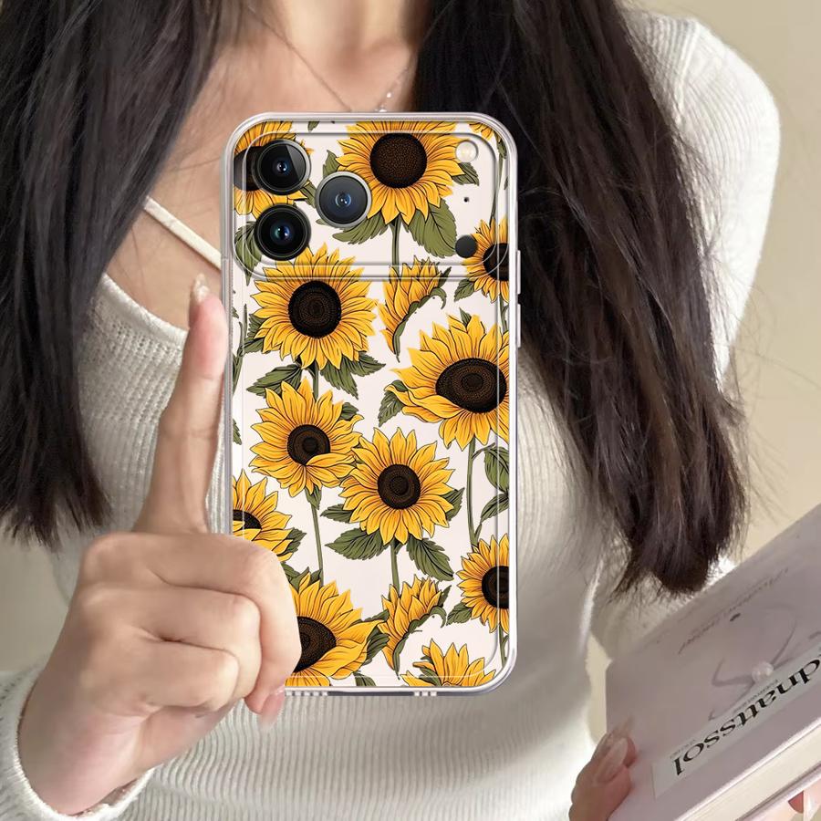 Funda con Diseño de Girasoles  - Perfume Pure Xs reseña y precio