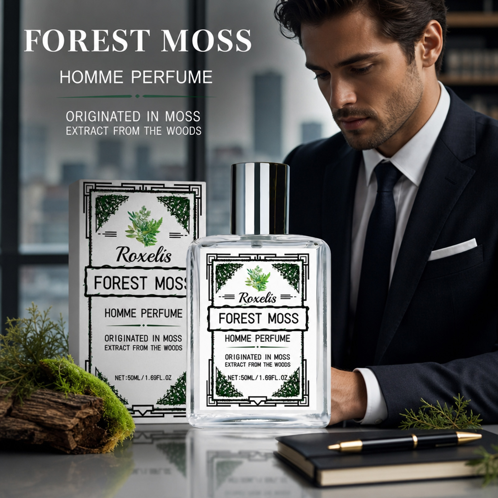 Perfume con Aroma a Bosque y W - Perfume For Fragrance reseña y precio