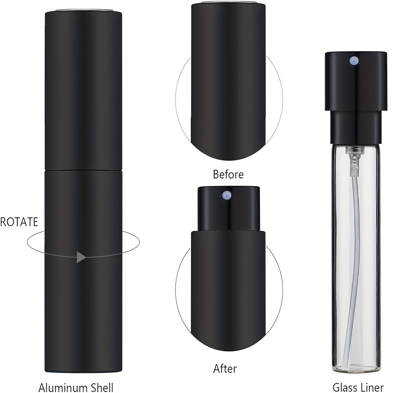 Juego de 3 Botellas de Perfume - Perfume Fragrance Samples reseña y precio